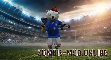 Синий Футболист New